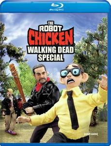 lot 18944 image: Warner Bros Robot Chicken Walking Dead Special Look Whos Walking Blu-ray