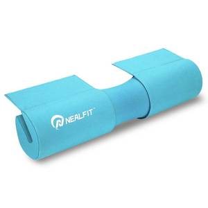 lot 18956 image: NEALFIT Barbell Squat Pad Fits Standard and Olympic Bars Teal