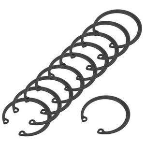 lot 18959 image: PATIKIL 10 Pcs Internal Retaining Rings 1.77 in C-Clip Snap Ring 65Mn Steel