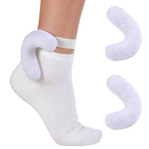 lot 18983 image: Malleolus Ankle Pressure Pads 2 Pack Foam Filled Padding