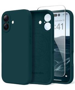 lot 20134 image: SuydanBox Magnetic Silicone Case Deep Blue for iPhone 17