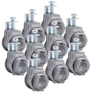 lot 20139 image: AIRTAK 38 FMC Saddle Connector 12 Knockout UL Listed 10 Pack
