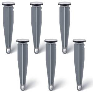 lot 20191 image: Enhon 6 Pack Pop Up Drain Stoppers Chrome Compatible With Moen Drain Components