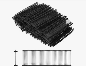 lot 2177 image: Tag Pins 0.98in 5,000 Pcs Black Plastic Fasteners in Box - Stock image may not match actual product images
