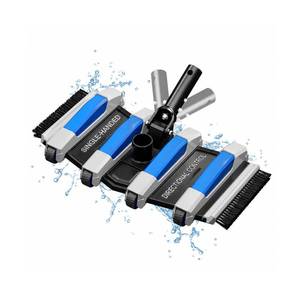 lot 1752 image: TidyMister Weighted Pool Vacuum Head 4 LB 17.5 In Extra-Wide