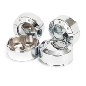 lot 1777 image: Eloxiumy Wheel Center Caps 4 Pack 102mm 4.02in Snap-In Mayhem 8050 Hammer