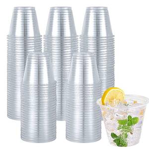 lot 1795 image: Turbo Bee 300 Pack 9 oz Clear Disposable Plastic Party Cups