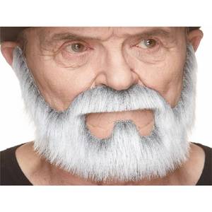 lot 2200 image: Mustaches On Bail Adult Full Beard Self-Adhesive Costume Facial Hair Set