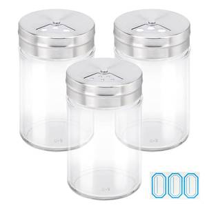 lot 2225 image: Segarty Spice Jars 3 Pack 3 oz Glass Bottles with Shaker Lids