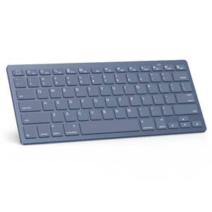 lot 2265 image: OMOTON Ultra-Slim Bluetooth Keyboard for iPad and iPhone 78-Key QWERTY