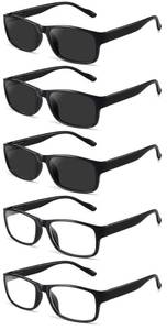 lot 2288 image: Gaoye Mens Reader Sunglasses 2.5 Diopter Blue Light Protection