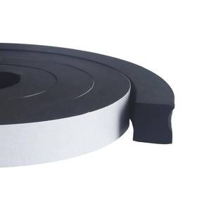 lot 2340 image: MXCELL Foam Weather Stripping Tape 1 in W x 1 in T x 6.5 Ft L 2 Roll