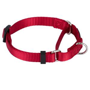 lot 2359 image: Hyhug Martingale Dog Collar Small Red Adjustable 11-15 Inch