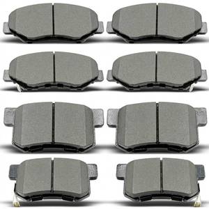 lot 2370 image: Evkingauto Front Rear Ceramic Brake Pads D537 D914 Acura ILX Honda Civic