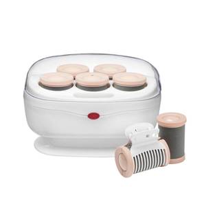 lot 7509 image: Conair Jumbo Hot Rollers 1.5-Inch 5-Piece Set For Medium to Long Hair White