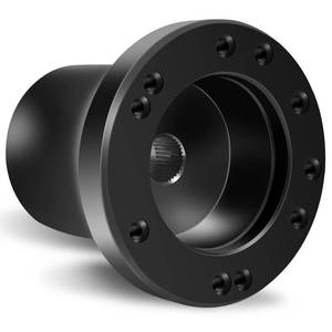 lot 8352 image: QYMOPAY Golf Cart Steering Wheel Adapter for EZGO TXT RXV 5-6 Hole