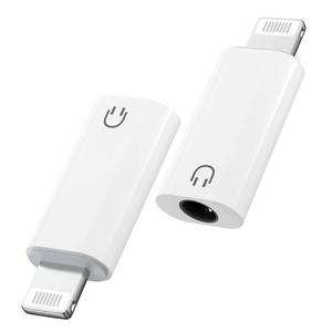 lot 8392 image: MoKo Lightning to 3.5mm Headphone Jack Adapter, Audio Output Only