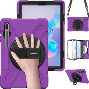 lot 8411 image: BRAECN Case for Samsung Galaxy Tab S6 10.5 Inch 2019 Purple SM-T860T865T867