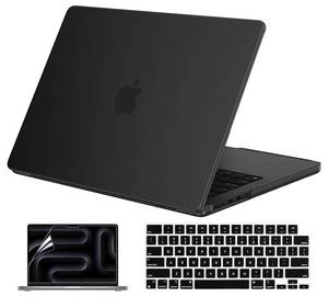 lot 8464 image: EooCoo Case for MacBook Pro 14-Inch (M1-M5 ProMax) Matte Black