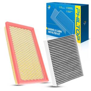 lot 9090 image: PHILTOP Engine & Cabin Air Filter for Toyota RAV4, Corolla, Camry, Sienna