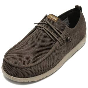 lot 9091 image: 1TAZERO Mens Extra Wide Shoes Orthopedic Diabetic Slip-On 4E Walking Shoes with Arch Support Plantar Fasciitis Breathable Wide Feet(Khaki 10)