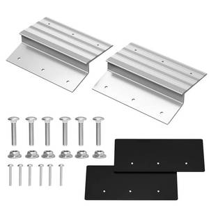 lot 9178 image: Salcod Aluminum Ramp Top Kit for 2 x 12 Boards, 750 lb Capacity per Ramp