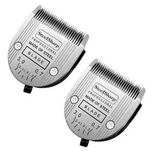 lot 10108 image: 2PCS 5 in 1 Blades Dog Grooming Blade Compatible with Wahl Bravura Clipper
