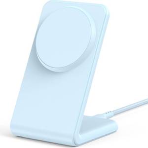 lot 10111 image: for MagSafe Charger - Magnetic Wireless Charger for iPhone 12-18, Blue