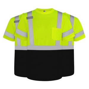 lot 10127 image: TCCFCCT Reflective Shirts High Visibility Shirts for Men, DP-Yellow XXL 3pc