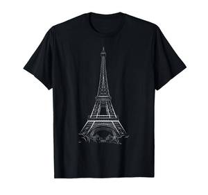 lot 10202 image: Eiffel Tower T-Shirt T-Shirt, Size L