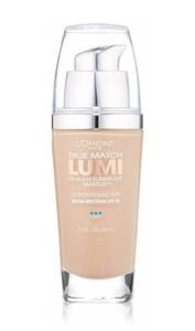 lot 10216 image: LOreal Paris True Match Lumi Healthy Luminous Makeup, C3 Creamy Natural, 1 fl oz.