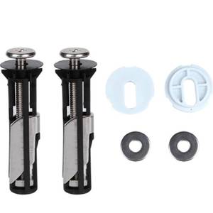 lot 10234 image: Toilet Seat Bolt Kit, Heavy Duty Universal Replacement Fasteners