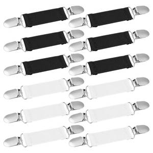 lot 10244 image: Ruisita 12 Pieces Dress Clips Back Cinch Set, Shirt, Sweater, Clothes, Mitten, Shawl, Waist Clips for Women Men