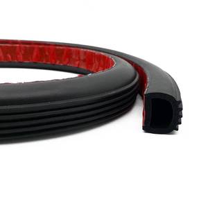 lot 10246 image: PACIXU D Shape Foam Rubber Seal Strip, 1 Self-Adhesive EPDM Rubber Weather Stripping Gasket for Automotive, Boat, RV Slide Out Seal, Marine, Garage DoorsWindow and More, 13.1Ft