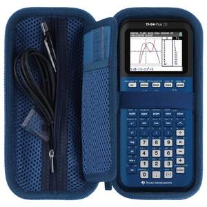 lot 10257 image: RIYADAone Case for Texas Instruments TI-84 Plus CETI-84 Plus Calculator
