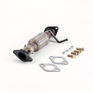 lot 13150 image: Wensdy Exhaust Flex Pipe Stainless Steel For 2010-2013 Kia Forte 2.0L 2.4L  Retail $249.99