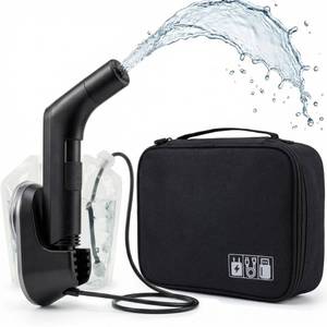 lot 14032 image: Hollin Portable Bidet Sprayer 5L Water Bag Rechargeable 1.2m Hose