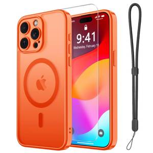 lot 14419 image: Janmitta Magnetic Case for iPhone 15 Pro Max with Screen Protector