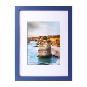 lot 14438 image: Wyooxoo Picture Frame 9x12 Solid Wood Dark Blue 1 Pack