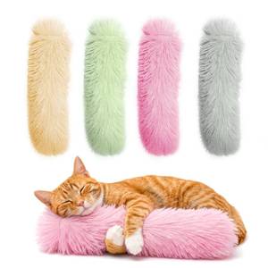 lot 14493 image: Fykage Catnip Cat Toys 4 Pack Soft Plush Crinkle Pillow Kicker Toys