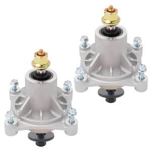 lot 17934 image: KOOTANS Mower Deck Spindle Assembly 2 Pack for AYP 174356 Husqvarna 532174356