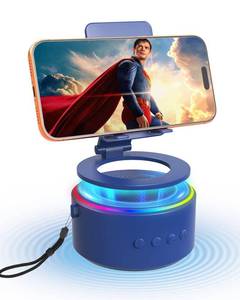 lot 18028 image: Funistree Bluetooth Speaker Detachable Phone Stand White Noise Machine A-Blue