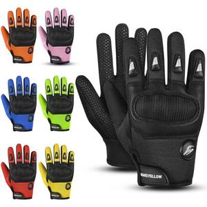 lot 18068 image: Hand Fellow Kids Motocross Gloves Black X-Large 10-12 Yrs