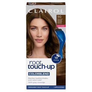 lot 18073 image: Clairol Root Touch Up Permanent Hair Dye, 5G Medium Golden Brown, 1 Pk