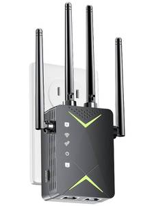 lot 18074 image: Solremlex WiFi Extender Signal Booster Up to 18,500 Sq Ft