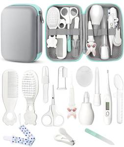 lot 18095 image: YASEW Baby Grooming Kit 13-Piece Set with Storage Case