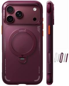 lot 18162 image: Q3 Air Magnetic Case for iPhone 18 Pro Max 360 Stand Cosmic Purple