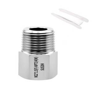 lot 18163 image: Generic Pressure Washer Adapter 34 NPT Male to M22 x 1.5 Female