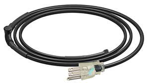 lot 18077 image: 3ft Pipe Heat Cable with Black Coiled Cord in Retail Packaging
