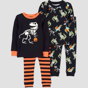 lot 20208 image: Carters Just One You Toddler Boys 4pc Halloween Pajama Set 3T 94176760
